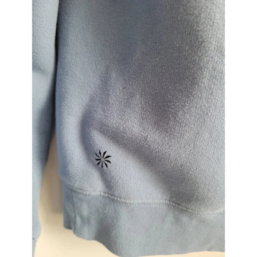 Athleta Girl  Fleece Lined Hoodie Sweatshirt Jacket Girls XL 14 Full Zip